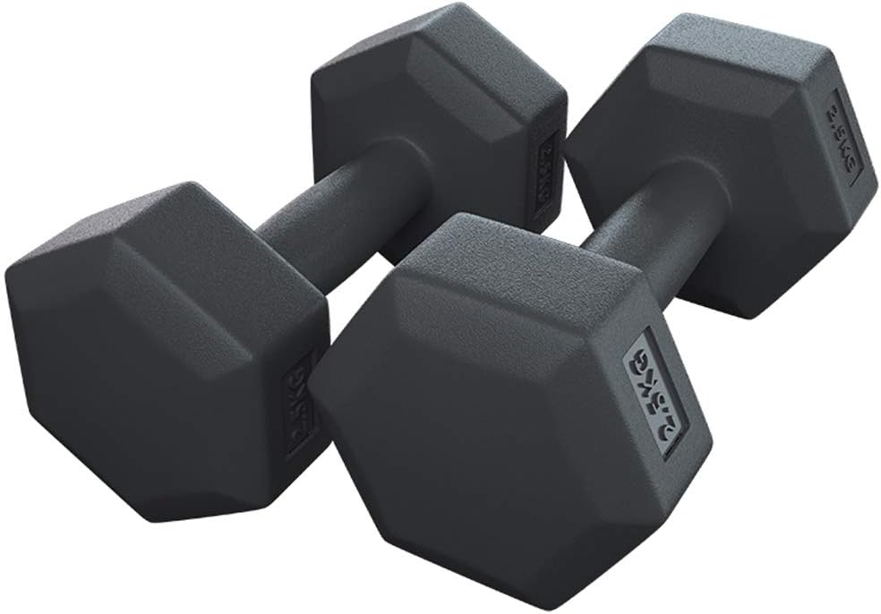 MEETGG Hex Dumbbell, Home Exercise Dumbbell Strength Ergonomic Grip, Cross Training and Functional Training for Home Weights Workout Lose Weight Body Sculpting
