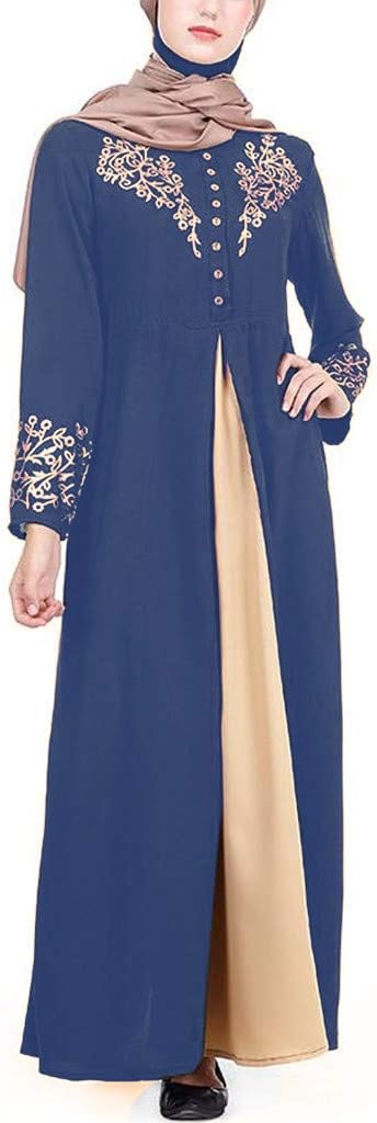Muslim Dresses for Women,Minshao MyBatua Abaya Dress Jilbab Islamic Clothing Maxi Muslim Dress Burqa