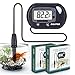 Aquarium Thermometer, RISEPRO® 2 Pack Digital Water Thermometer for Fish Tank Aquarium Marine Temperature Vivarium Reptile Terrarium
