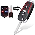 Keymall keyless Entry Replacement Car Key Fob Remote Transmitter 4D63 for Ford, Lincoln, Mercury CWTWB1U345