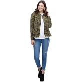 Mud Pie womens Denim Peplum Jacket