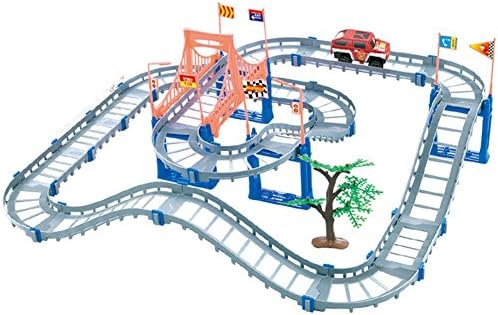 CAREGIFT Train Deformation Pathway Teach Toy Gift Toy for Kid