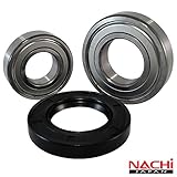 Nachi Front Load Bosch Washer Tub Bearing and Seal Kit Fits Tub 245703 (5 year replacement warranty and full HD 