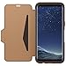OTTERBOX Strada Series for Samsung Galaxy S8 - Retail Packaging - Burnt Saddle (Burnt Saddle/CHAPSHAIR Leather)