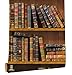 HaokHome 61023 Peel & Stick Faux Library Wallpaper 17.7