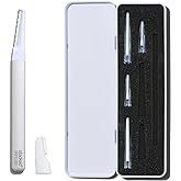 StackedSkincare Dermaplaning Kit for Face - At Home Dermaplaning Tool with Comfort Handle, 3 Replaceable Blades + 3 Precision