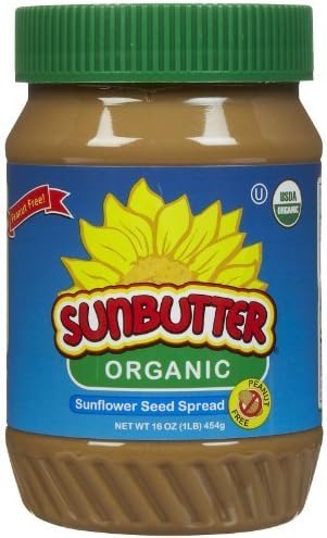 SunButterSunflower Seed Spread Organic Jar (6x16Oz) by Sunbutter
