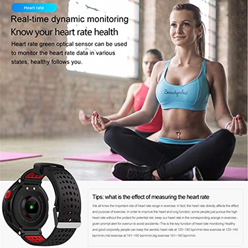 image for Jennyfly Sports Bracelet, Waterproof Bluetooth Multi-Sport Mode Smartw