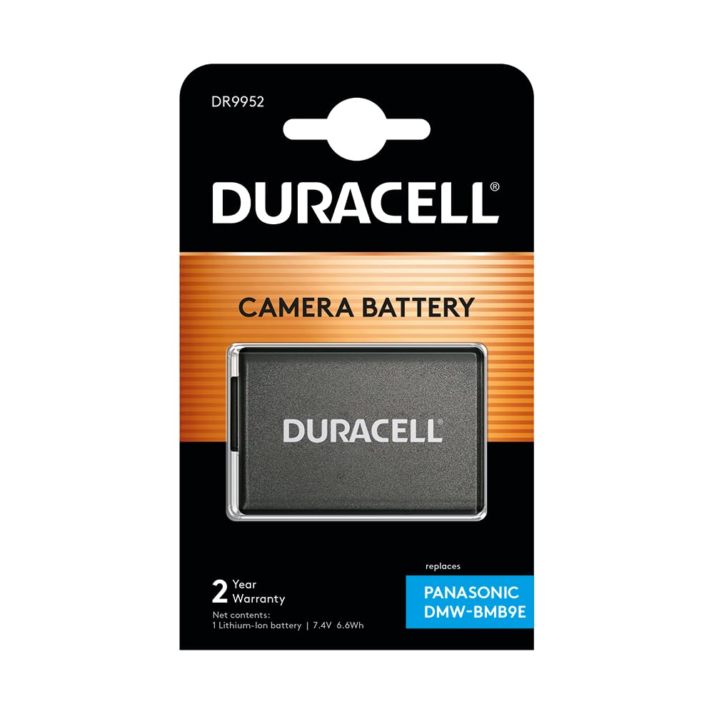 Duracell Replacement Battery for Panasonic DMW-BMB9E Digital Camera
