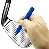 Golf Club Groove Sharpener Sharpening Tool Re-Grooving Cleaning Tool and Cleaner for Wedges & Irons