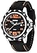 Mens Quartz Watch, Analog Watches Fashion Sports Dress Waterproof Business Casual Wrist Watch with Silicone Rubber Band 30M 3ATM Water Resistant