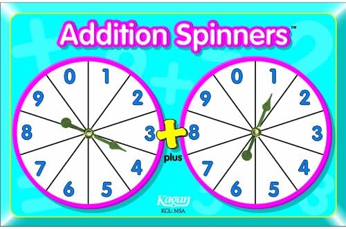Kagan Cooperative Learning Spinner: Addition (Msa)