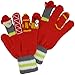Kidorable Boys' Little Fireman Gloves, Red, Small (Ages 3-5 Years)