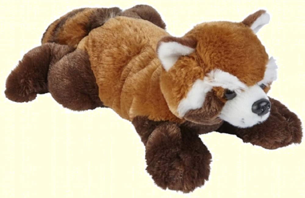 Ravensden Plush Soft Red Panda Laying 33cm
