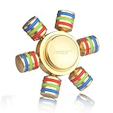 Fidget Spinner | Innoo Tech Six Wings Hands Spinner Figit Spinner | 100% Brass | Spins 3 - 5 Minutes | Spinner Fidget Toys | Anxiety Relief Toys