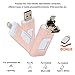 4in1 Universal 32G iphone Flash Drive,QARFEE Pen Drive OTG Type-C Lightning USB Micro USB Memory Stick External Storage ios Flash Drive U Disk for iPhone,iPad,Mac,Android cell phone and PC,Rose gold