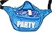 Bam Products- Neon Fanny Party Pack (Blue-White)
