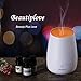 Beautiplove Deluxe Ultrasonic Essential Oil Diffuser, Mini Aroma Diffuser Lasts for Up to 10 Hours, Portable Cool Mist Humidifier with Automatic Shut-Off Safety for Home & Office, 150ml