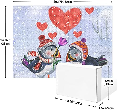 500-piece puzzle featuring an angel holding a heart, titled "Day Angel" priced at $14.98.