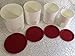 Tupperware One Touch Reminder Canister Set Red Seal