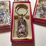 BAPTISM FAVORS KEY CHAIN FIRST COMMUNION PARTY FAVOR BLUE ANGEL..RECUERDOS DE BAUTIZO PRIMERA COMUNION