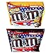 M&M's Chocolate Peanut And Milk Chocolate Candies! 10.70 Ounce Pack Of 2 in Resealable Bag! Chocolate Candy Color Red, White & Blue Mix! July 4th Independence Day Inspired Candy Limited Release!