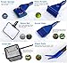 Aquarium Cleaning Tools: 6 Fish Tank Tools, Electric Vacuum Gravel Cleaner and Magnet Glass Cleaner in One Complete Setthumb 2