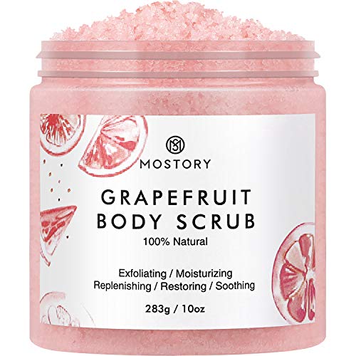 image for MOSTORY Natural Grapefruit Exfoliating Body Scrub - Shooting Organic D