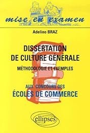 Dissertation de culture générale