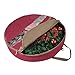 Elf Stor Red 1554 Ultimate Holiday Christmas Storage Bag for Wreaths, 36-Inch