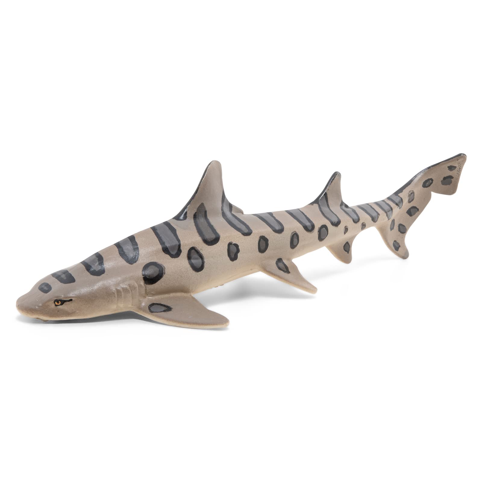 Papo - Realistic Leopard Shark Figure - Ages 3+ - Marine Life Collection - Educational Play Marine Creatures - Gift Idea Toy for Girls and Boys
