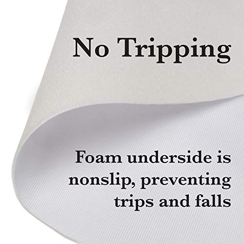 image for Non Slip Wedding Aisle Runner, Polyester Fabric Floor Runners for Wedd