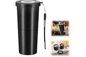 Quhoxdye Portable Sunflower Spit Cup with Shell Storage,with Seed Storage & Shell Disposal. Portable Pistachios Snack Nut Bow