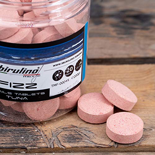 Sbirulino Comprimés Effervescents Pour Pêche En Mer Ø 20, 200 G