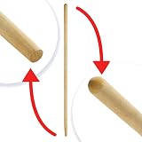 SolaDirect Hardwood Rake Handle Replacement 120 cm 47 in Wooden Shaft view 6