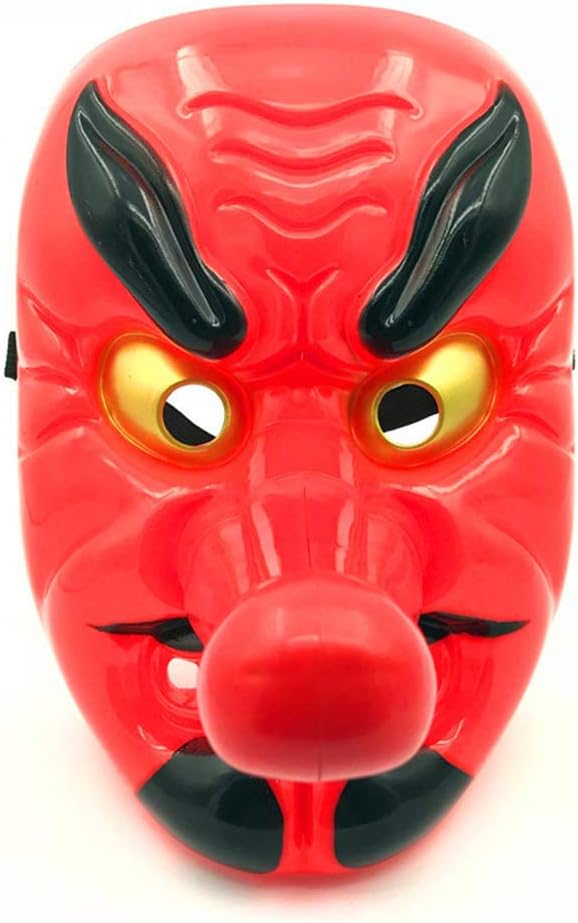 DHShop Demon Slayer Manga Urokodaki Sakonji Tengu Mask for Halloween