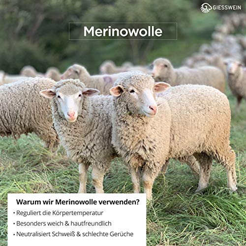 GIESSWEIN-Strickmuetze-Hohe-Munde-Unisex-High-Beanie-mit-Merinowolle-Leichte-Muetze-fuer-Damen-Herren-Haube-fuer-Herbst-Winter-Wool-Cap