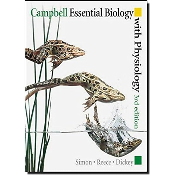 Campbell Essential Biology With Physiology 3rd Edition 9780321649546 Simon Eric J Reece Jane B Dickey Jean L Books Amazon Com
