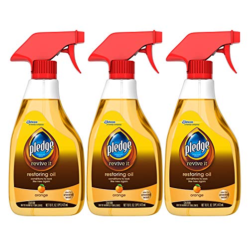 Pledge MultiSurface Furniture Polish Spray, Works on Wood, Granite