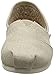 Toms Women's 10008015 Metallic Burlap Alpargata Flat, Natural, 9 M US