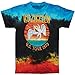 Led Zeppelin Men's Icarus 1975 Tie Dye T-shirt XXXX-Large Black