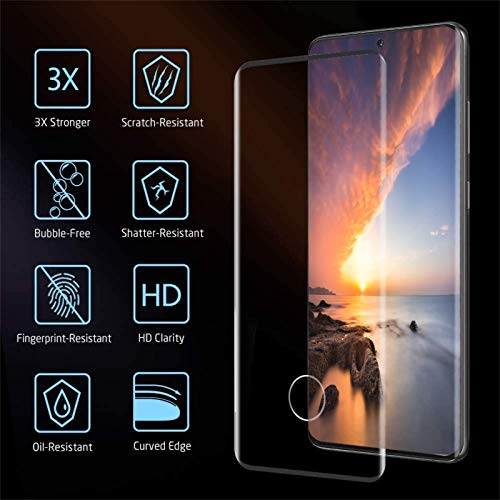 Galaxy S10 Plus Screen Protector, [2 Pack] Ultrasonic Fingerprint