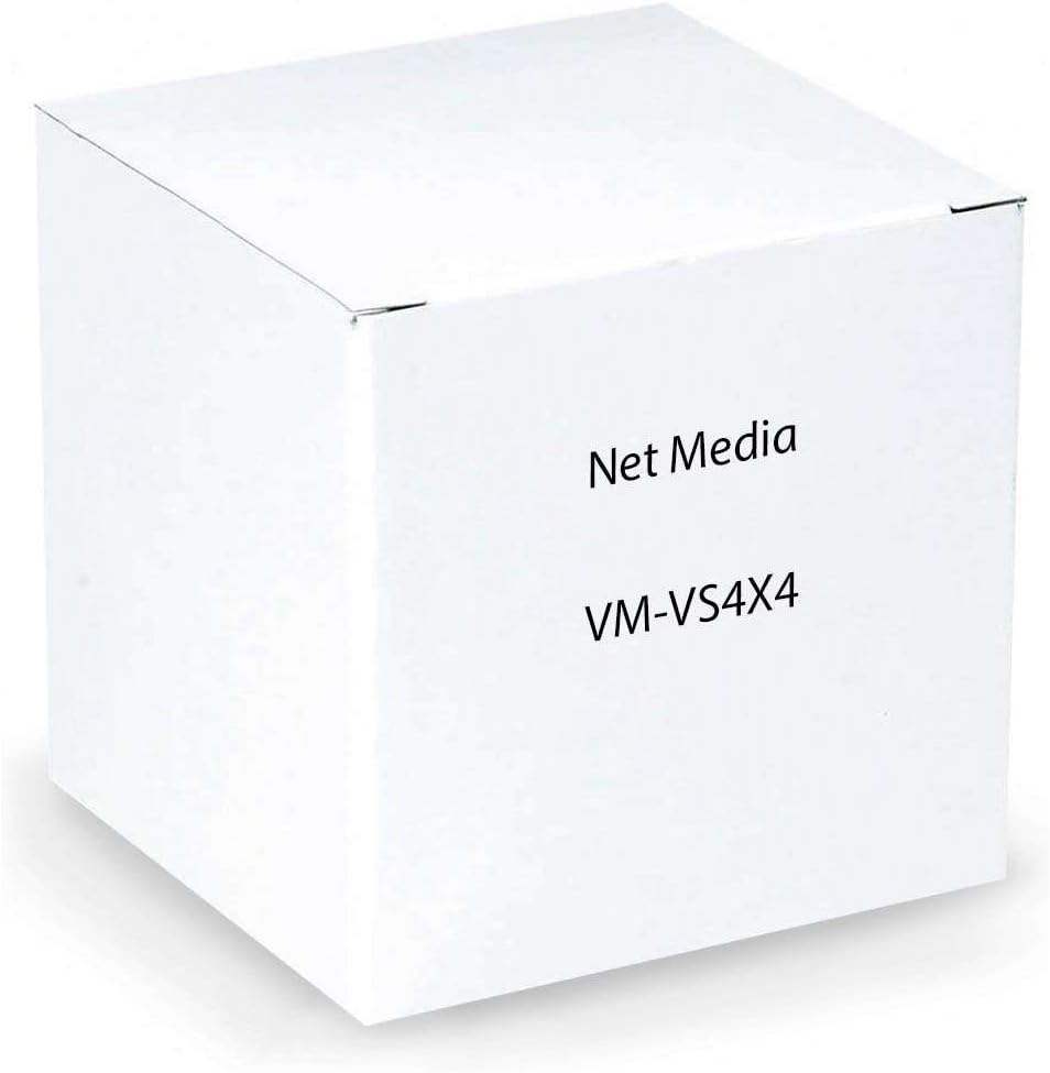 NetMedia Video Sequencer, 4 Input To 4 Output (VS4x4)