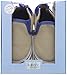 Robeez Liam Soft Sole Crib Shoe (Infant), Taupe, 6-12 Months M US