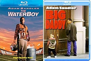 Image of Big Daddy Blu Ray + The Waterboy Comedy Double Feature Adam Sandler Bundle Movie Set