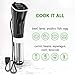 Malaha Sous Vide Cooker 1000W - Immersion Circulator - Professional Machine - Sous Vide Vacuum Heater - Accurate Temperature Digital Timer - Ultra Quiet Working Cooker