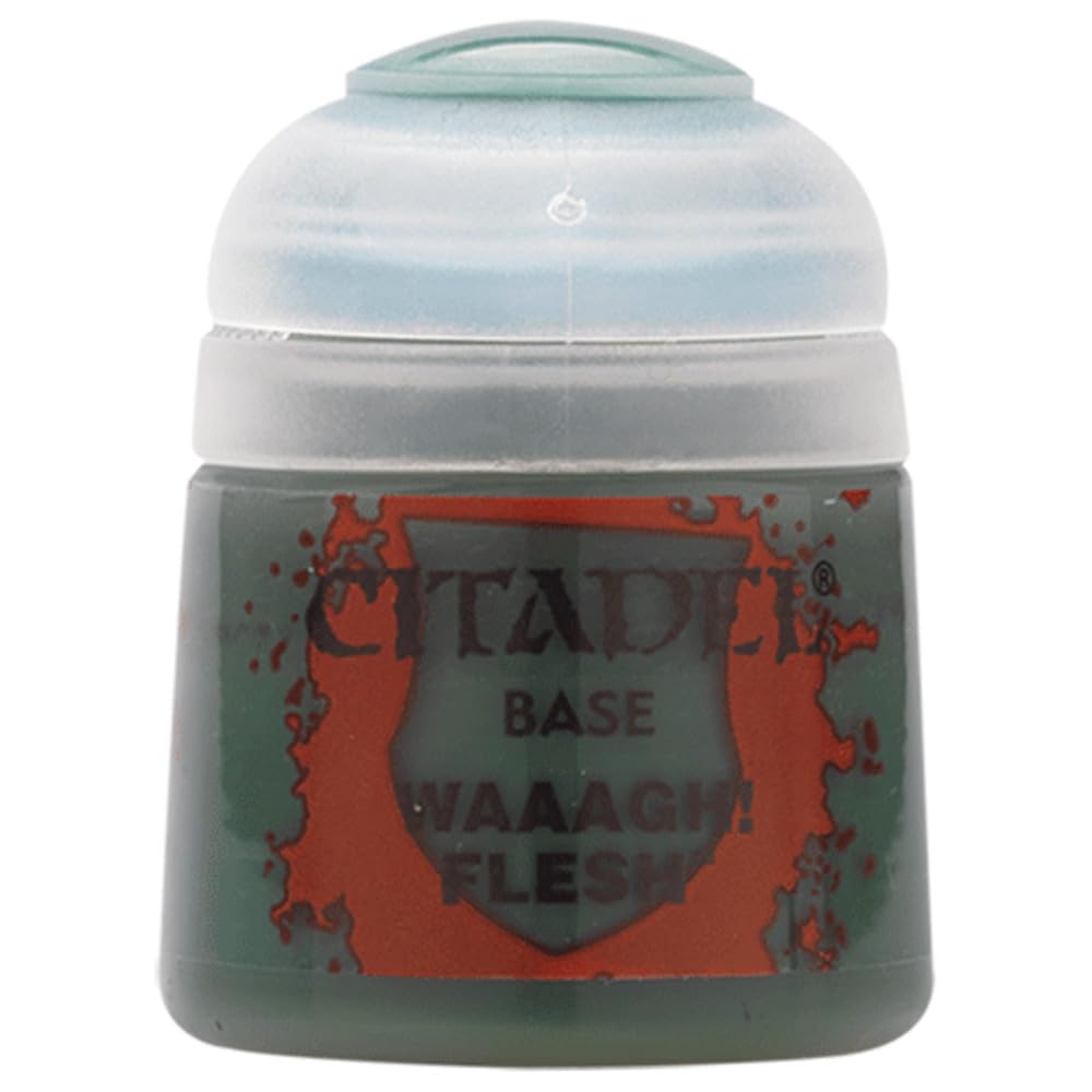 Games Workshop - Citadel Colour Base: Waaagh! Flesh (12ml) Paint