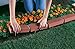 Argee RG840S Let's Light It 40-Foot Decorative Plastic Brick Edging with 6 Built-In Solar Lights, Terra Cotta