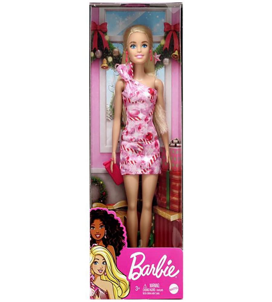Mattel Holiday Barbie Doll (Blonde)