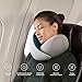 Ostrichpillow Go Neck Pillow, Travel Pillows for Airplanes, Premium Memory Foam Travel Pillow, 360º Ergonomic Design, Asymmetrical Sides, Travel Bag Included, Washable Modal Cover